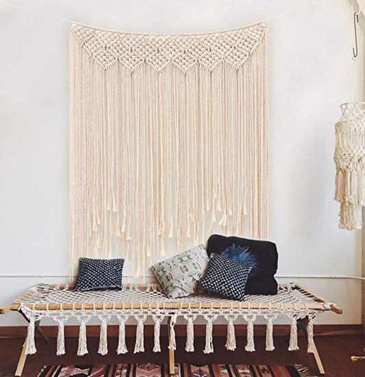 Bohemian Tapestry - Handwoven Wall Hanging