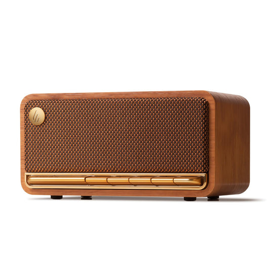 Edifier MP230 Portable Bluetooth Speaker Wireless Speaker with Stereo Sound for Outdoor Travel 10-Hour Playtime Supports USB Soundcard/Micro SD 20W RMS - Black Green