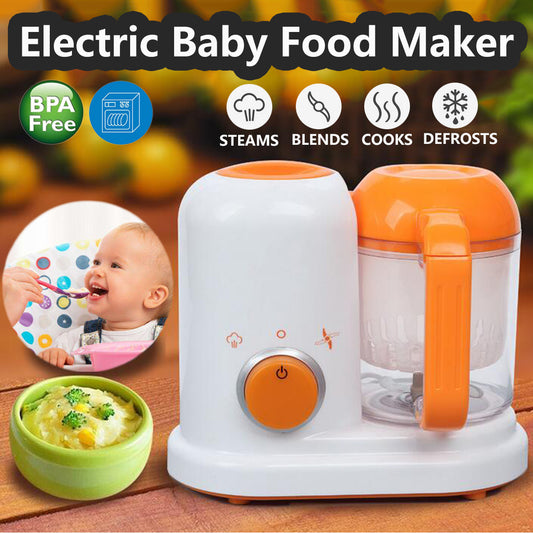 Heated Baby Food Maker, Steamer, Blender, Grinder